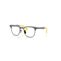 Ray-Ban Eyeglasses Unisex Rb3807vm Optics Scuderia Ferrari Collection - Brushed Gunmetal Frame Clear Lenses Polarized 51-21