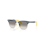 Ray-Ban Sunglasses Unisex Rb3807m Scuderia Ferrari Collection - Brushed Blue Frame Grey Lenses 51-21