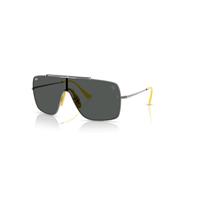 Ray-Ban Sunglasses Unisex Rb3697m Scuderia Ferrari Collection - Gunmetal Frame Grey Lenses 01-35