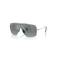 Ray-Ban Sunglasses Unisex Rb3697m Scuderia Ferrari Collection - Silver Frame Blue Lenses 01-35