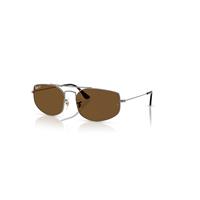 Ray-Ban Sunglasses Unisex Explorer V - Gunmetal Frame Brown Lenses Polarized 60-17