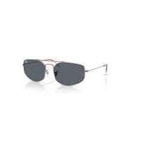 Ray-Ban Sunglasses Unisex Explorer V - Copper Frame Blue Lenses 57-17