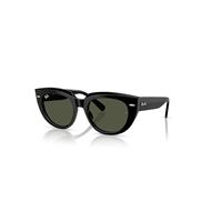 Ray-Ban Sunglasses Woman Doreen - Black Frame Green Lenses 49-20