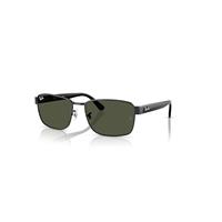 Ray-Ban Sunglasses Unisex Rb3750 - Black Frame Green Lenses 62-18