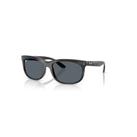 Ray-Ban Sunglasses Unisex Balorette - Striped Gray Frame Blue Lenses 60-19
