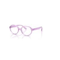 Ray-Ban Eyeglasses Children Rb1905 Optics Kids Bio-based - Transparent Violet Frame Clear Lenses Polarized 44-15