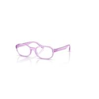 Ray-Ban Eyeglasses Children Rb1904 Optics Kids Bio-based - Transparent Violet Frame Clear Lenses Polarized 44-15