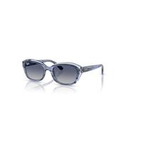 Ray-Ban Sunglasses Children Rb9081s Kids - Striped Blue On Transparent Blue Frame Grey Lenses 48-17