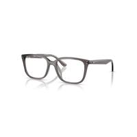 Ray-Ban Eyeglasses Unisex Rb7248d Optics - Transparent Opal Grey Frame Clear Lenses Polarized 55-18