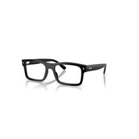 Ray-Ban Eyeglasses Unisex Rb5435 Optics - Black Frame Clear Lenses Polarized 54-19