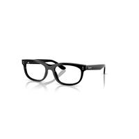 Ray-Ban Eyeglasses Unisex Balorette Optics - Black Frame Clear Lenses Polarized 56-19