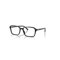 Ray-Ban Eyeglasses Unisex Raimond Optics - Black Frame Clear Lenses Polarized 56-18