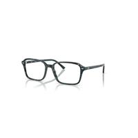 Ray-Ban Eyeglasses Unisex Raimond Optics - Transparent Fantasy Blue/grey Frame Clear Lenses Polarized 54-18