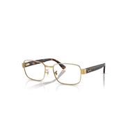 Ray-Ban Eyeglasses Unisex Rb6529 Optics - Havana Frame Clear Lenses Polarized 56-18