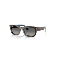 Ray-Ban Sunglasses Unisex Joseph - Havana Grey On Gradient Blue Frame Grey Lenses 55-20