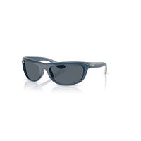 Ray-Ban Sunglasses Man Balorama - Opal Blue Frame Blue Lenses 62-19