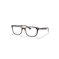 Ray-Ban Eyeglasses Unisex Rb5375 Optics - Tortoise Frame Clear Lenses Polarized 56-18