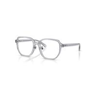Ray-Ban Eyeglasses Unisex Rb5424d Optics - Transparent Grey Frame Clear Lenses Polarized 54-19