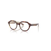 Ray-Ban Eyeglasses Unisex Gina Optics - Light Havana On Multicolour Frame Clear Lenses Polarized 49-20