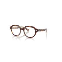 Ray-Ban Eyeglasses Unisex Gina Optics - Light Havana On Multicolour Frame Clear Lenses Polarized 51-20