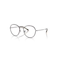 Ray-Ban Eyeglasses Unisex David Optics - Gunmetal Frame Clear Lenses Polarized 49-20