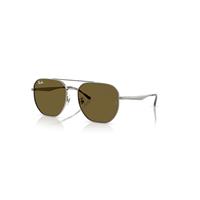 Ray-Ban Sunglasses Unisex Rb3724d - Gunmetal Frame Brown Lenses 59-18