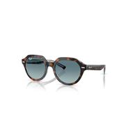 Ray-Ban Sunglasses Unisex Gina - Dark Havana On Multicolour Frame Grey Lenses 51-21