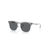 Ray-Ban Sunglasses Unisex Rb4418d - Gunmetal Frame Grey Lenses Polarized 56-19