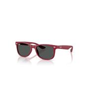 Ray-Ban Sunglasses Children New Wayfarer Kids - Rubber Bordeaux Frame Grey Lenses 47-15