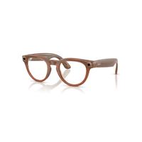 Ray-Ban Meta Caramel Frame Blue Lenses AI Glasses