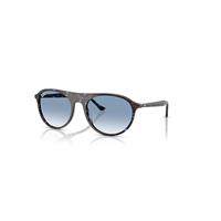 Ray-Ban Sunglasses Unisex Rb2215 - Havana Blue Tortoiseshell Frame Blue Lenses 59-20