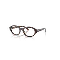 Ray-Ban Eyeglasses Unisex Shilo Optics Bio-based - Havana Frame Clear Lenses Polarized 52-20