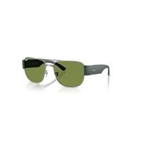 Ray-Ban Sunglasses Unisex Rb3756 - Sand Green Frame Green Lenses 56-18