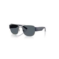 Ray-Ban Sunglasses Unisex Rb3756 - Sand Dark Blue Frame Blue Lenses 59-18