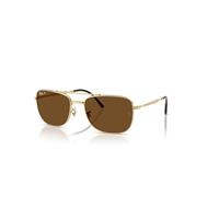 Ray-Ban Sunglasses Unisex Rb3755 - Arista Gold Frame Brown Lenses Polarized 59-19