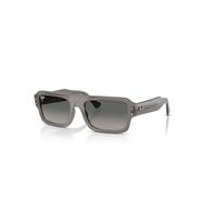 Ray-Ban Sunglasses Unisex Lukas Bio-based - Transparent Grey Frame Grey Lenses 56-20