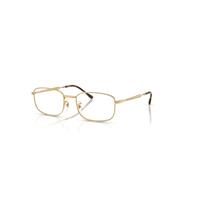 Ray-Ban Eyeglasses Unisex Rb6533 Optics - Arista Gold Frame Clear Lenses Polarized 54-19