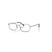 Ray-Ban Eyeglasses Unisex Rb6533 Optics - Gunmetal Frame Clear Lenses Polarized 54-19