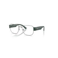 Ray-Ban Eyeglasses Unisex Rb6532 Optics - Sand Green Frame Clear Lenses Polarized 55-18
