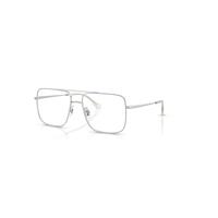 Ray-Ban Eyeglasses Unisex Ari Optics - Silver Frame Clear Lenses Polarized 56-16