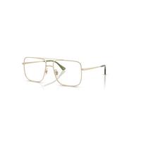 Ray-Ban Eyeglasses Unisex Ari Optics - Pale Gold Frame Clear Lenses Polarized 54-16