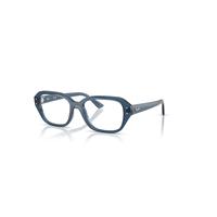 Ray-Ban Eyeglasses Unisex Shea Optics Bio-based - Light Blue Frame Clear Lenses Polarized 51-18