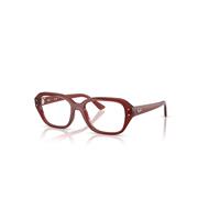 Ray-Ban Eyeglasses Unisex Shea Optics Bio-based - Rusty Brown Frame Clear Lenses Polarized 51-18