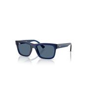 Ray-Ban Sunglasses Unisex Rb9196s Kids Bio-based - Transparent Blue Frame Blue Lenses 49-17