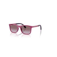 Ray-Ban Sunglasses Unisex Rb9084s Kids Bio-based - Fucsia On Rubber Violet Frame Violet Lenses 47-16