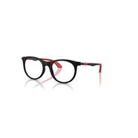Ray-Ban Eyeglasses Children Rb9082v Optics Kids - Matte Black Frame Clear Lenses Polarized 45-17