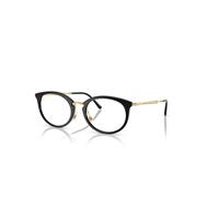Ray-Ban Eyeglasses Unisex Rb7255 Optics - Arista Gold Frame Clear Lenses Polarized 53-20
