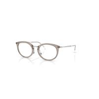 Ray-Ban Eyeglasses Unisex Rb7255 Optics - Silver Frame Clear Lenses Polarized 53-20