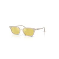 Ray-Ban Sunglasses Unisex Zaya Bio-based - Cloudy Warm White Frame Yellow Lenses 50-19