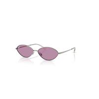 Ray-Ban Sunglasses Unisex Kai Bio-based - Gunmetal Frame Violet Lenses 59-15